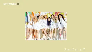 twice // fanfare ❤ (slowed down)