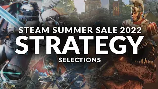 STEAM SUMMER SALE 2022 - Ten Strategy Selections (Plus Sim, Management & City-Building Games)