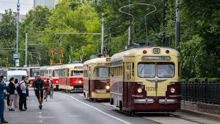 Парад трамваев 2023 в Москве