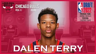 2022 NBA DRAFT: Dalen Terry | Chicago Bulls