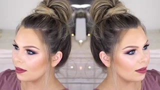 Quick & Easy Messy Bun Hair Tutorial