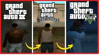 Evolution of PISTOLS in GTA Games (2001-2020)