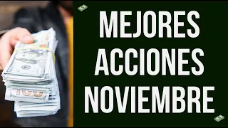 Mejores ACCIONES Noviembre 2023 🔥 7 ACCIONES con alto potencial y por debajo de su Valor Intrínseco