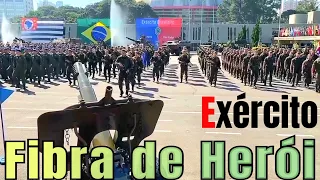 Canção Fibra de Herói e Dobrado Saudades da Minha Terra - Comando Militar Sudeste Desfile da Tropa