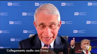 Esclusivo: la videochiamata tra Fauci e Trump (secondo Celenza)