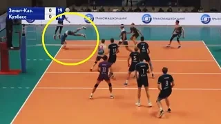 Volleyball Acrobatic Saves (HD)