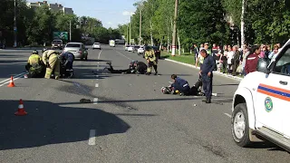 ДТП с мотоциклами в Саранске | Motorcycle accident in Saransk