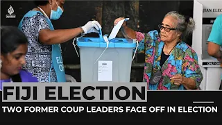 Fiji’s Bainimarama vows to respect election result as polls close