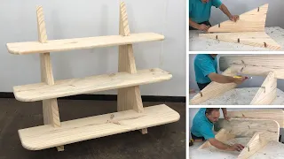 Repisa Estante de madera muy Fácil de hacer - Tutorial de carpintería