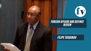 Motion of Debate - Foreign Affairs and Defence review the 2005 Agreement Establishing the PIF