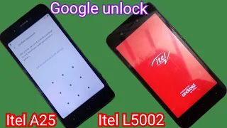 itel A25/itel l5002 /Android 9 frp bypass/ itel L5002 google lock remove/itel A25 google unlock  Frp