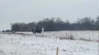 Инсценировка боя в Соколово 9 Марта 2013 года