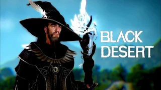 Black Desert [PS4] - Wizard Skill Showcase [PC Footage Used]