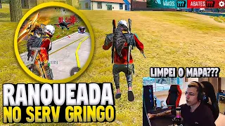 RANQUEADA NA GRINGA! LIMPEI O MAPA??