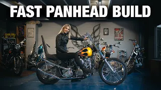 Panhead Chopper Build / No Harley Davidson parts used / Custom Series by Tomboy a bit