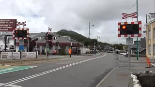 Britannia Bridge Level Crossing