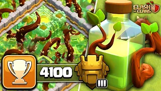 TH11 Trophy Pushing with Overgrowth Spells | Clash of Clans