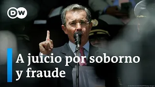 Fiscalía de Colombia llama a juicio al expresidente Álvaro Uribe