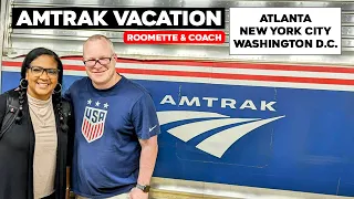 Amtrak Vacation | Atlanta, New York City & DC | Roomette & Coach On The Crescent & Silver Star