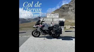 The Col de L'Iseran. The Route des Grandes Alpes - Motorcycle tour the French Alpes