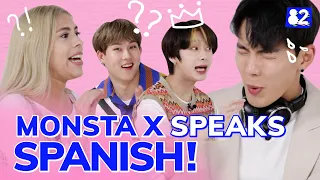 MONSTA X, the legendary latino K-pop group I Telephone Game