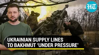 Russia pounds Bakhmut supply lines; Destroys Ukraine's Howitzers in Kherson, foils Kupyansk attack