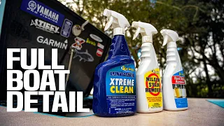 FULL BOAT DETAIL! Restore and Maintain Your Boat With Starbrite Boat Care Products