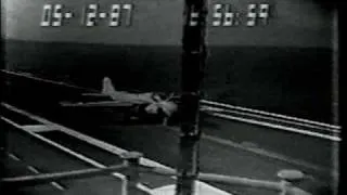 Grumman A-6 Intruder Carrier Landing Crash