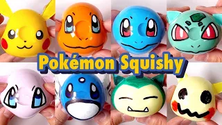 DIY Pokémon⚡️🔥💧🌿👻💗🐉😴 Nano Tape Bubbles Series! 🔴Part1🔴