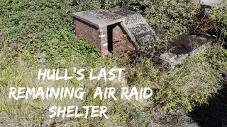 WW2 Communal Air Raid Shelter, Hull. East Yorkshire. Kingston upon Hull