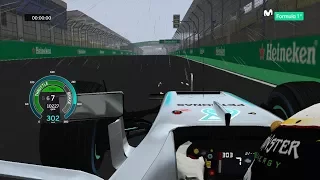 rFactor F1 2016 - Lewis Hamilton 44 - Onbpard Lap Interlagos