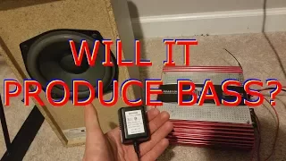 Will It Work: Car Amp Plugged Into A Wall?