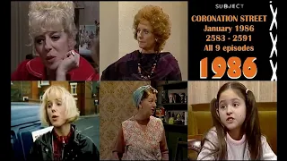 Coronation Street - January 1986