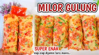 NYESEL BARU TAU TERNYATA LARIS MANIS ‼️ MILOR "MIE TELOR" GULUNG SUPER ENAK IDE JUALAN UNTUNG