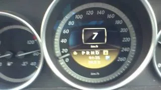 Mercedes 2012 c200 CGI Turbo 0-100 in 6-7 seconds