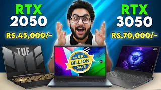 Finest Deals On RTX 2050 & RTX 3050 Gaming Laptops From Rs.45,000 - Rs.70,000 This Festive Sale!