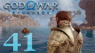 Прохождение God of War: Ragnarok: Часть 41 — Похороны викинга [Эпилог]