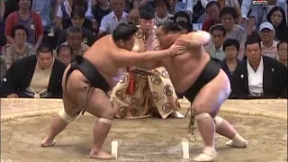 The July sumo tournament 2014, 13-15 days of the Nagoya Basho