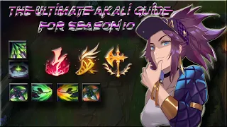 Zerinali | THE ULTIMATE SEASON 10 AKALI GUIDE - League of Legends