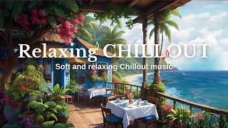 [playlist. Cool sound of waves. Jazz you can listen to anytime] Beautiful sea background.