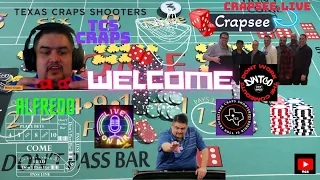 Craps TCS CRAPSEE.LIVE 11.8 SOR and 8.2 SRR great night congrats Setrojolie & EFSU #crapslive #craps