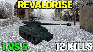 World Of Tanks | M4A1 Revalorise - 5200 Damage - 12 Kills