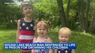 Round Lake Beach father sentenced to life for murder of his 3 children