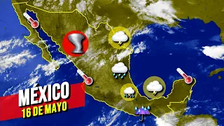 🔴 ¡Prepárate para un día de locura climática en México!