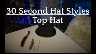 30 Second Hat Styles - The Long Fur Top Hat
