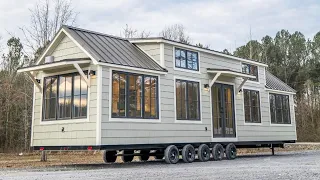 Absolutely Gorgeous Newest Denali Bunkhouse by Timbercraft Tiny Homes