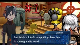 Digimon World Re:Digitize - Complete English Patch (PSP) - Playthrough Part 1 (Minimal Commentary)