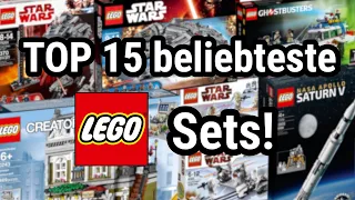 Die TOP 15 beliebtesten LEGO Sets aller Zeiten!
