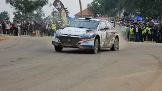 Jas Mangat Dominates Day One of MPU Mbarara City Rally 2024.