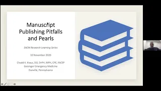 Research Learning Series: Manuscript Publishing Pitfalls and Pearls